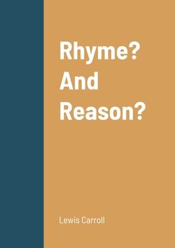 portada Rhyme? And Reason? (in English)