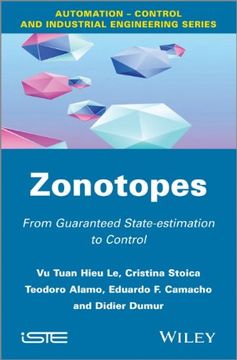 portada Zonotopes: From Guaranteed State-Estimation to Control (Iste)