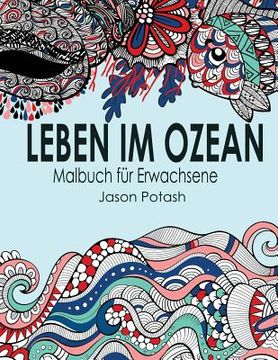 portada Leben Im Ozean Malbuch Fur Erwachsene (in German)