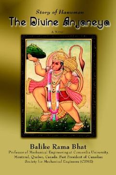 portada the divine anjaneya: story of hanuman (in English)