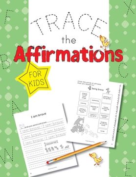 portada Trace The Affirmations: Positive Declarations for Kids (en Inglés)