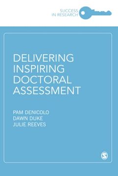 portada Delivering Inspiring Doctoral Assessment (en Inglés)