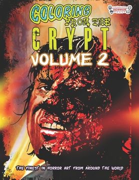 portada Coloring from the Crypt: Volume 2 (in English)