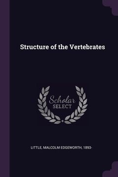 portada Structure of the Vertebrates (in English)