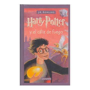 portada Harry Potter y el Caliz de Fuego