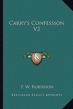portada carry's confession v3 (en Inglés)