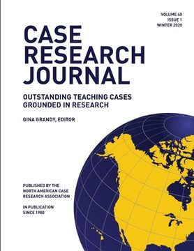 portada Case Research Journal, 40(1): : Outstanding Teaching Cases Grounded in Research (en Inglés)