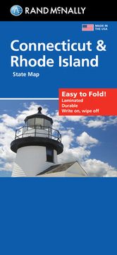 portada Rand Mcnally Easy to Fold: Connecticut (en Inglés)