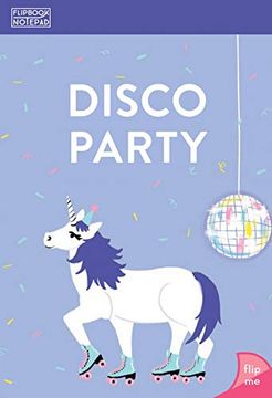 portada Flipbook Notepad: Disco Party (en Inglés)