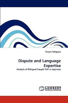 portada dispute and language expertise (en Inglés)