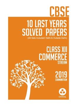 portada 10 Last Years Solved Papers - Commerce (en Inglés)