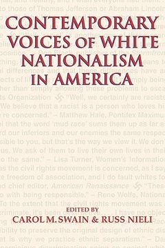 portada Contemporary Voices of White Nationalism in America (in English)
