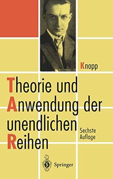 portada Theorie und Anwendung der Unendlichen Reihen (in German)