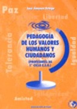 portada pedagogía de los valores humanos y ciudadanos. profesores/as 1º ciclo e.s.o