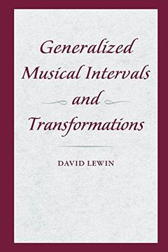portada Generalized Musical Intervals and Transformations (en Inglés)