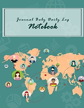 portada Journal Baby Daily log Not: Baby's Eat, Sleep & Poop Journal, log Book, Baby's Daily log Book, Breastfeeding Journal, Baby Newborn Diapers,. Book ,Meal Recorder, 120 Pages 8. 5" x 11" 