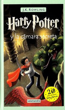 portada Harry Potter y la cámara secreta (Harry Potter 2)