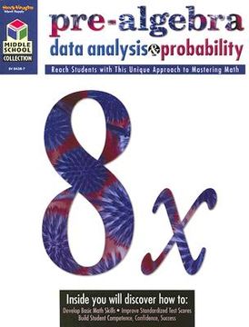 portada pre-algebra data analysis & probability (in English)