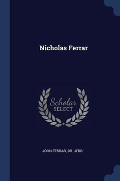 portada Nicholas Ferrar (en Inglés)