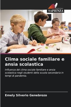 portada Clima sociale familiare e ansia scolastica (en Italiano)