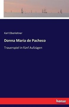 portada Donna Maria de Pacheco (German Edition)