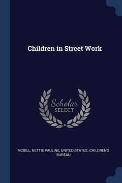 portada Children in Street Work (en Inglés)
