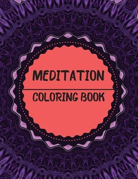 portada Meditation Coloring Book: Mandala Inspirational Design (in English)