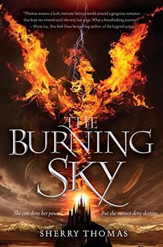 portada The Burning Sky (Elemental Trilogy)