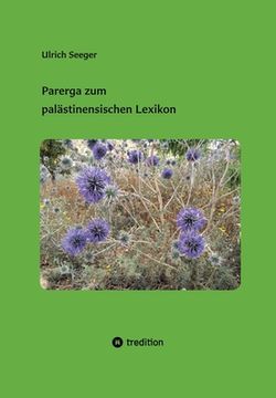 portada Parerga zum palästinensischen Lexikon (in German)