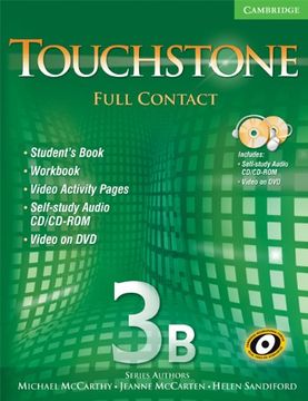 portada Touchstone 3b Full Contact W/Audio cd & Cdrom & dvd 