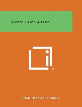 portada Advanced Magnetism (en Inglés)