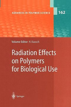 portada radiation effects on polymers for biological use (en Inglés)