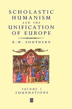 portada scholastic humanism and the unification of europe: foundations (in English)