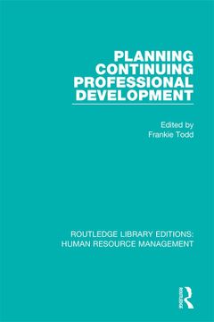 portada Planning Continuing Professional Development