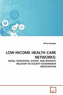portada low-income health care networks