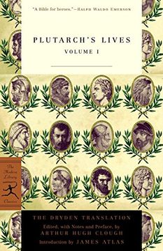 portada Mod lib Plutarch's Lives: Vol 1 (Modern Library) (en Inglés)