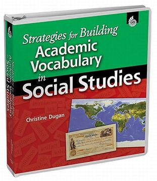 portada strategies for building academic vocabulary in social studies [with cdrom] (in English)