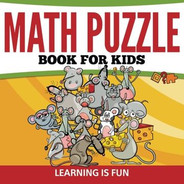 portada Math Puzzle Book For Kids: Learning Is Fun