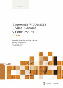 portada Esquemas Procesales Civiles, Penales y Concursales (7ª Ed. )