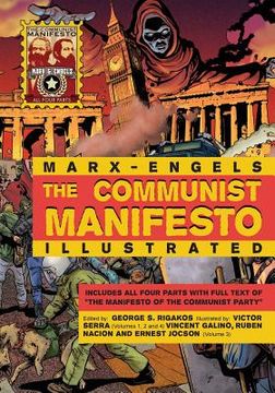 portada The Communist Manifesto Illustrated: All Four Parts