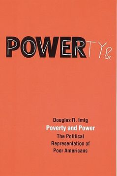 portada poverty and power: the political representation of poor americans (en Inglés)
