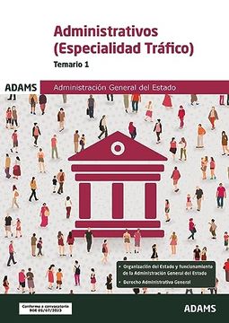 portada Temario 1 Administrativos de la Administración General del Estado, Especialidad Tráfico (in Spanish)