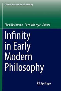 portada Infinity in Early Modern Philosophy (en Inglés)