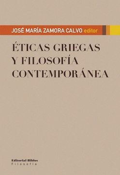 portada Éticas Griegas y Filosofía Contemporánea