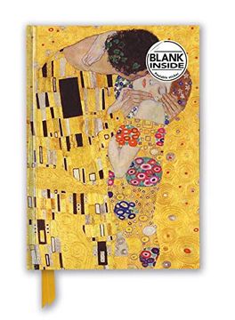 portada Gustav Klimt: The Kiss (Foiled Blank Journal) (Flame Tree Blank Nots) (in English)