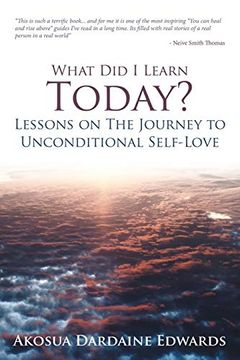 portada What did i Learn Today? Lessons on the Journey to Unconditional Self-Love (en Inglés)