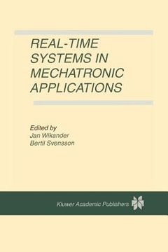 portada real-time systems in mechatronic applications