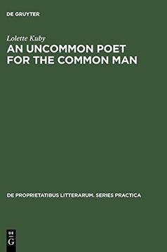 portada An Uncommon Poet for the Common Man: A Study of Philip Larkin's Poetry (de Proprietatibus Litterarum. Series Practica) 