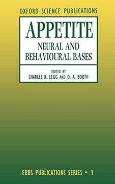 portada Appetite: Neural and Behavioural Bases (European Brain and Behaviour Society Publications Series) (en Inglés)