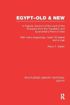 portada Egypt, Old and New (Rle Egypt): A Popular Account. with Many Engravings, Nearly 50 Coloured Plates and a Map (en Inglés)